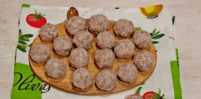 Inducy kogte kødboller
