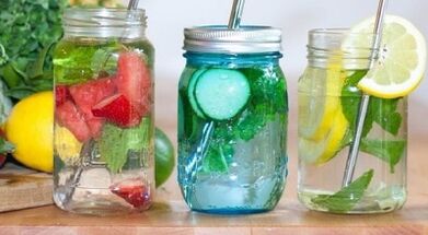 prøve drikkediætmenu i 7 dage